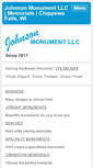 Mobile Screenshot of johnsonmonument.com